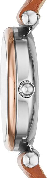 Fossil Women's Carlie Mini Quartz Stainless Steel Silver Watch - Image 2